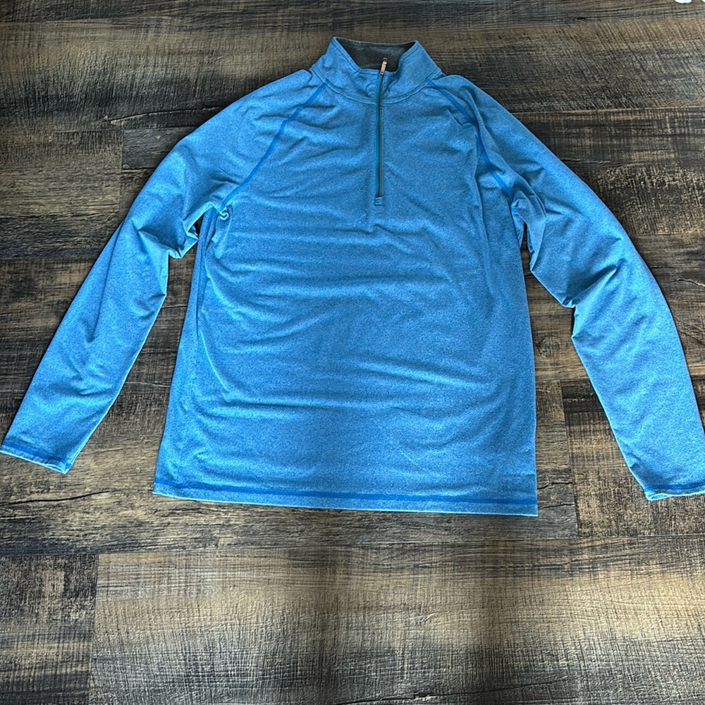 Men’s blue under armour 1/4 zip